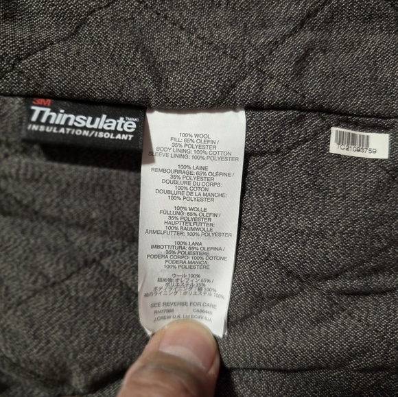 J. CREW Dock Peacoat in Wool Blend size Small - Picture 8 of 8